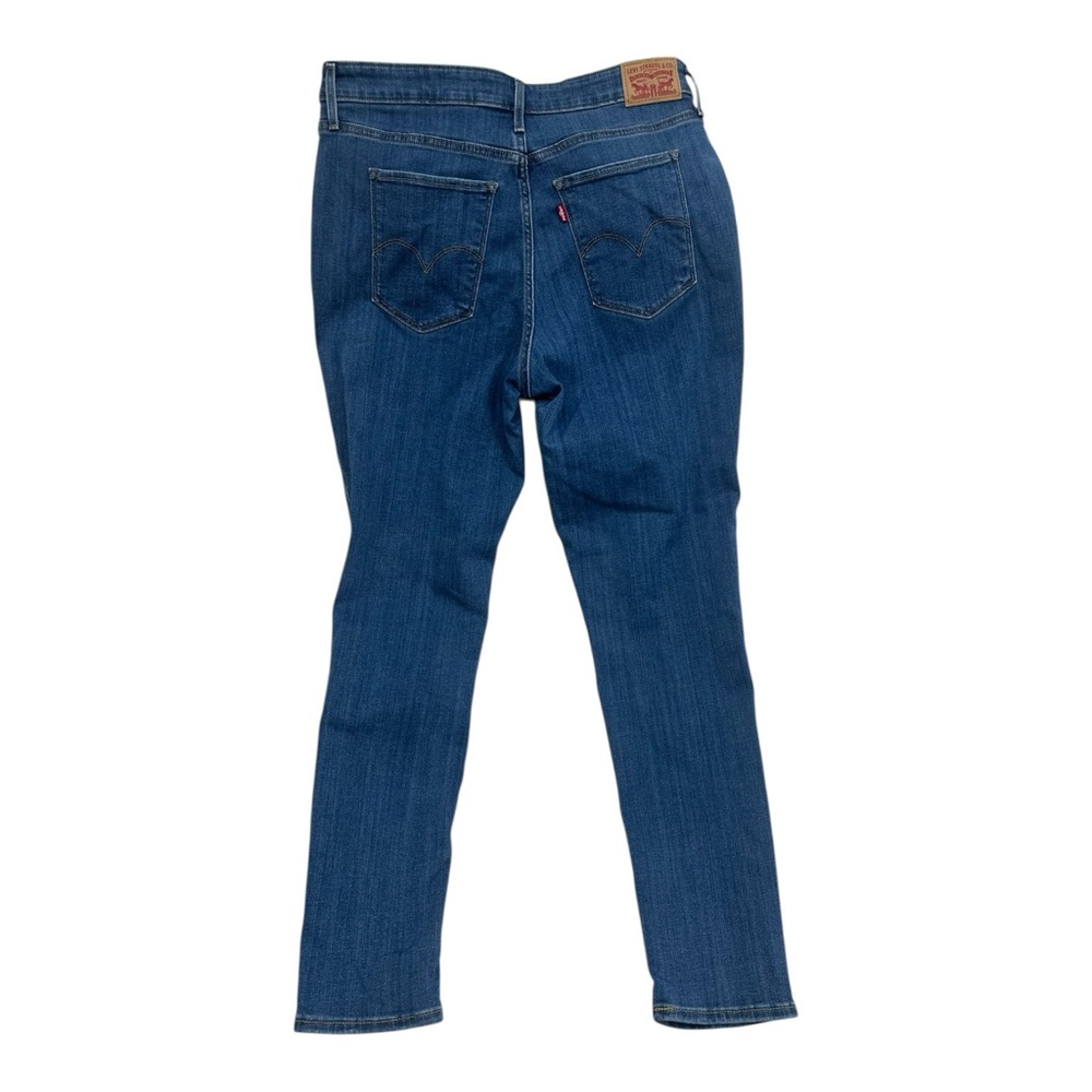 Levi’s 721 High Rise Skinny Lightly Distressed Denim Jeans - Size 33 - Picture 5 of 5